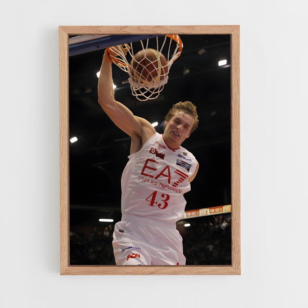 Poster Olimpia milano – affiche Basketball (vue 4)